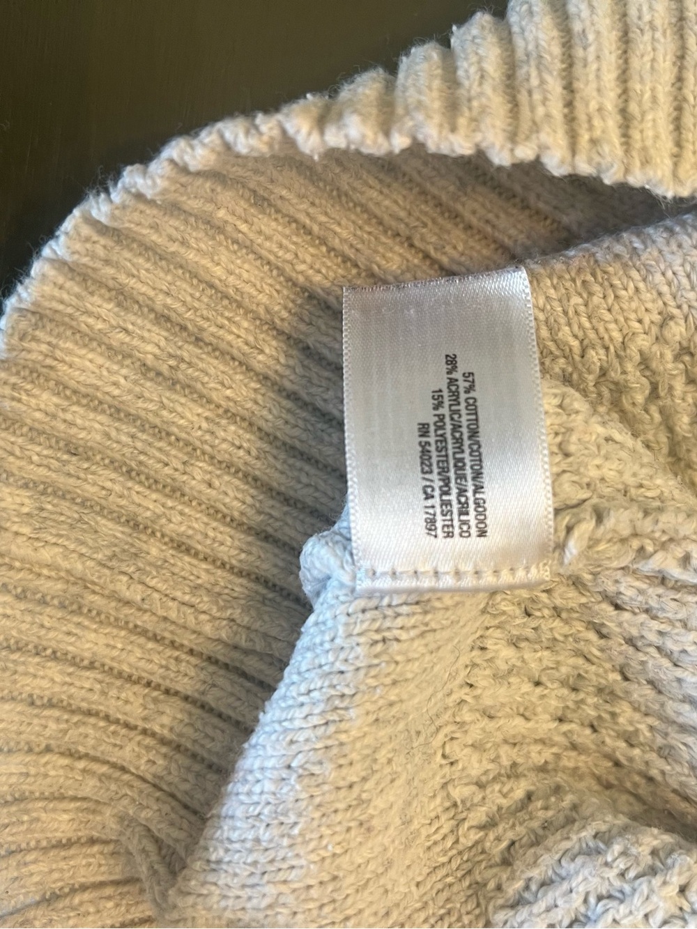 Old Navy Women’s light blue Textured Crewneck Sweater - Picture 3 of 5